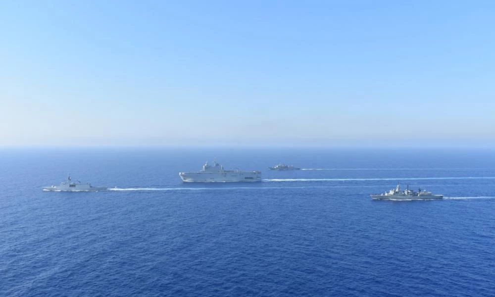 Βίντεο & εικόνες από την κοινή άσκηση Ελλάδας-Γαλλίας στην Α. Μεσόγειο